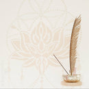 Lotus Flower of Life wall tattoo-  XXL Mandala Stencil